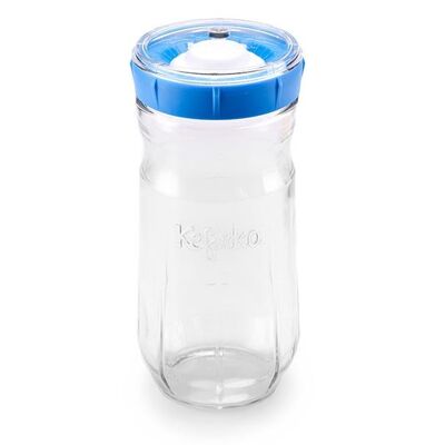 Kefirko Veggie Fermentation kit 1.4L - BPA Free Materials - Blue