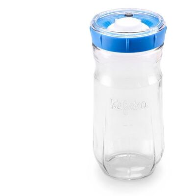 Kefirko Veggie Fermentation kit 1.4L - BPA Free Materials - Blue