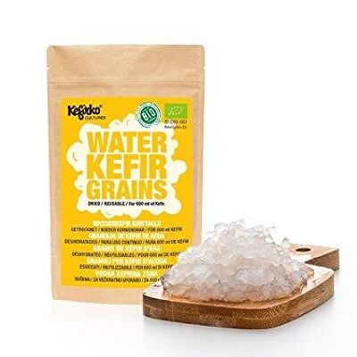 Kefirko Organic Water Kefir Grains