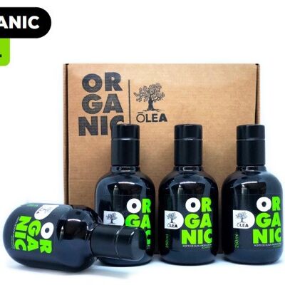 Aceite de oliva ecológico 4 botellas 250 ml.