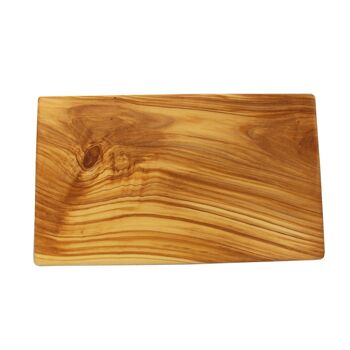 Planche à déjeuner en bois d'olivier Lisa 1