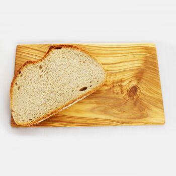 Planche à déjeuner en bois d'olivier Lisa 2