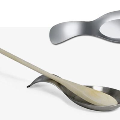BASE TO STAND SPOON IN S/S 20 CM - MATT FINISH