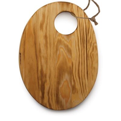 TABLERO DE MADERA OVALADO MEDIO 25*40*1,8 CM