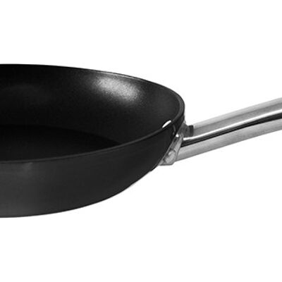 Black  FRYPAN TASTY 20 WITH S/S CABLE-INDUCTION