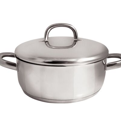 CASSEROLE WITH LID S/S INDUCTION ALTI  36CM