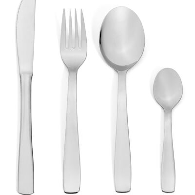 SET IN A BOX: 48 S/S CUTLERY HOT (12 TABLE KNIFE+12 TABLE FORK +12 TABLE SPOON+ 12 TEA SPOON )