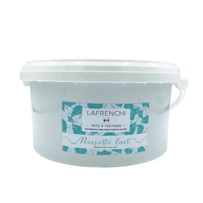 Pâte à tartiner Noisettes Lait - 2 kg (format vrac)