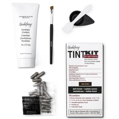 Godefroy Tint Kit for professionals - dark brown