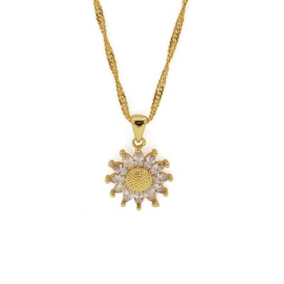 COLLANA IN CORAZUL "GIRASOL".