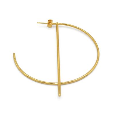 CORAZUL "LONDON SUN" EARRING (Hoop Earrings)