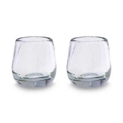 Mexican shot glasses 2cl, set of 2 clear