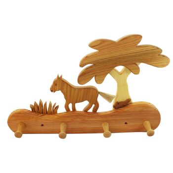 Armoire pour enfants en bois, cheval 2