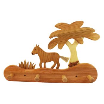 Armoire pour enfants en bois, cheval 3
