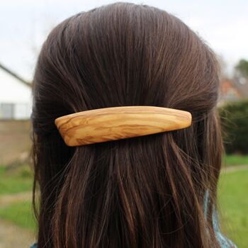 Pince à cheveux en bois, accessoires pour cheveux Linda 2