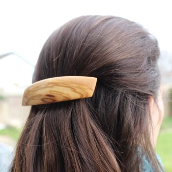 Pince à cheveux en bois, accessoires pour cheveux Linda 4