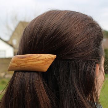 Pince à cheveux en bois, accessoires pour cheveux Marie 4