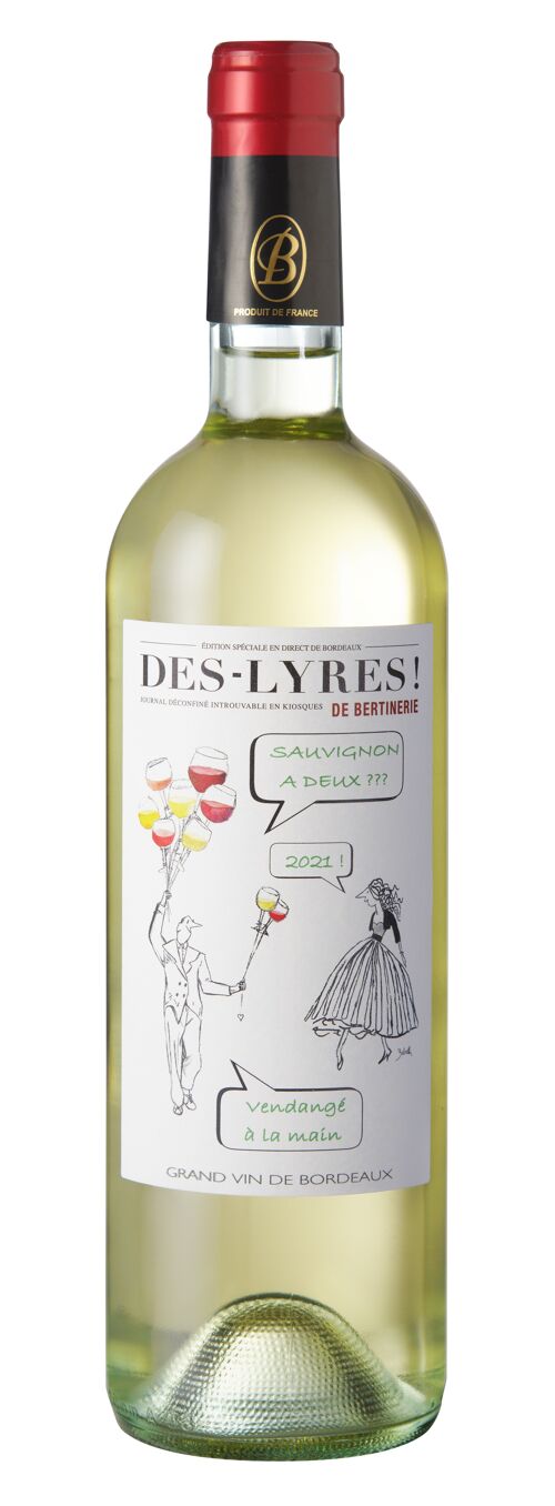 DES LYRES DE CHATEAU BERTINERIE BLANC 2022