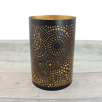 Tealight holder cylindrical 18cm, large loop