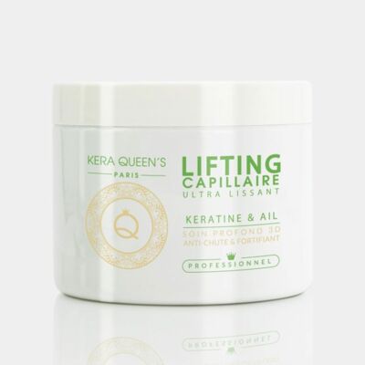 Soin Lifting Capillaire Kératine & Ail – 500ml