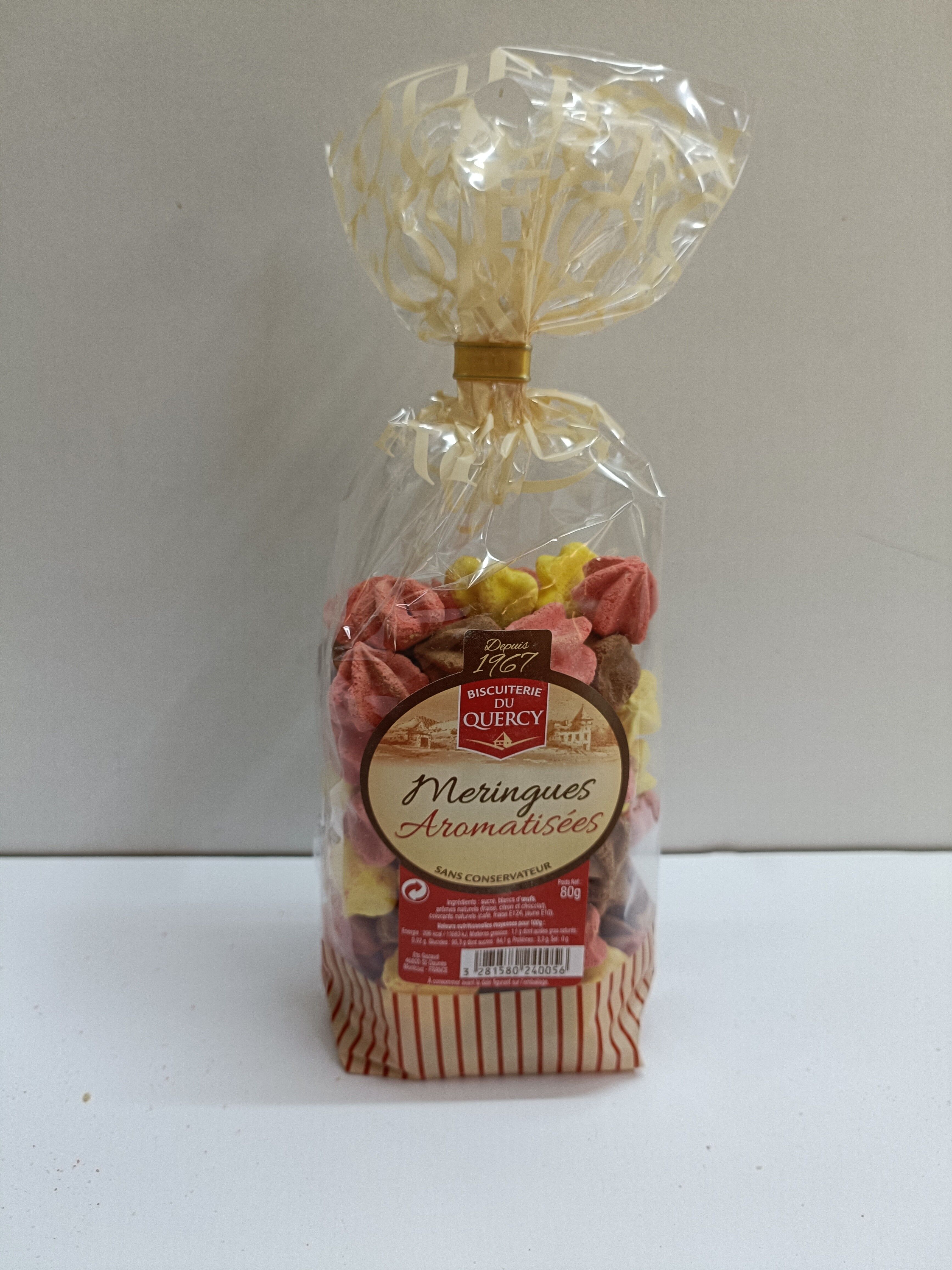 MERENGUES SABORIZADOS (Fresa, Limón, Chocolate) Caja de 12 sobres x 80g