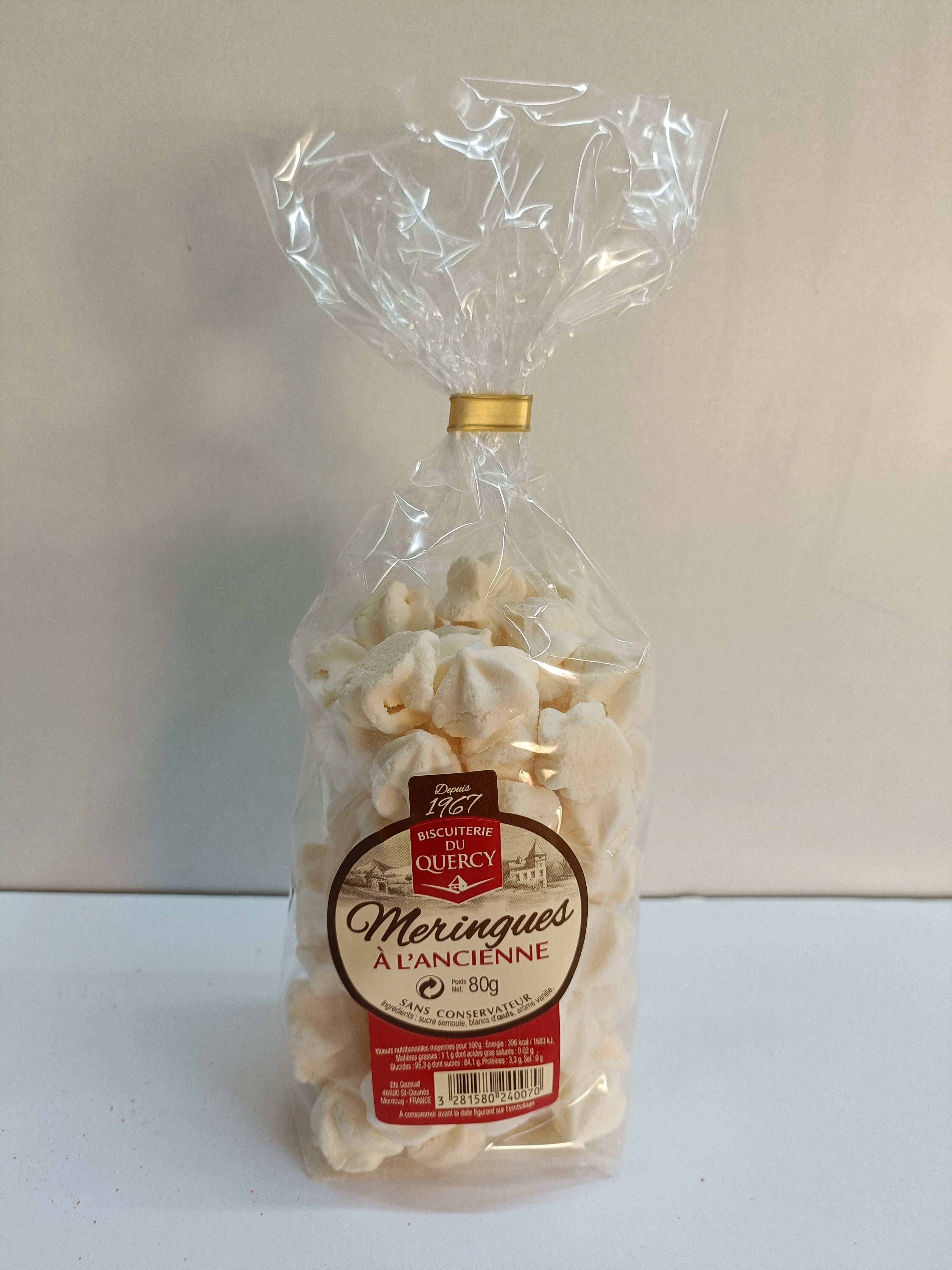 MINI-MERENGUES Caja de 12 sobres x 80 g