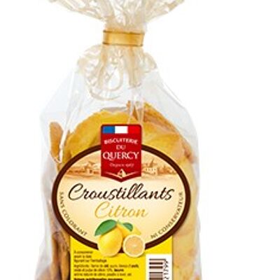 Croustillants CITRON, Carton de 12 x 175 g