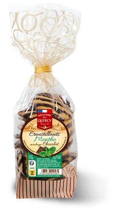 Scatola croccante al cioccolato e menta da 12 buste x 150 g