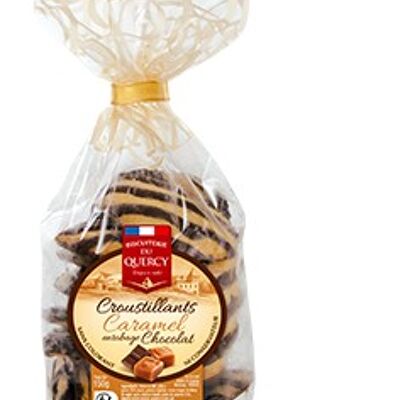 Croustillants CARAMEL Chocolat, Carton de 20 x 150 g