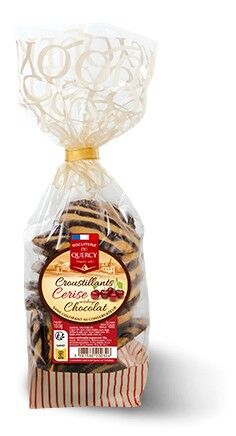 Cioccolato croccante alla ciliegia Scatola da 12 buste x 150 g