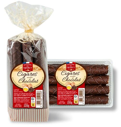 SIGARI DI CIOCCOLATO Scatola da 14 buste x 220 g