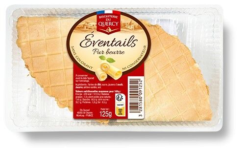 FANS (burro puro) Scatola da 9 vaschette x 125 g