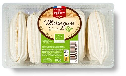 MERENGUES Ecológicos Caja de 9 bandejas x 100g
