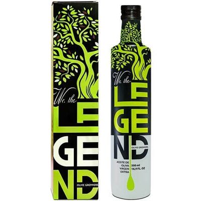 We, The Legend - ECO Extra Virgin Olive Oil HOJIBLANCA bottle 500 ml