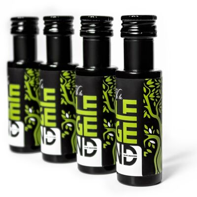 We, The Legend - ECO HOJIBLANCA Extra Virgin Olive Oil bottle 25ml (single dose)