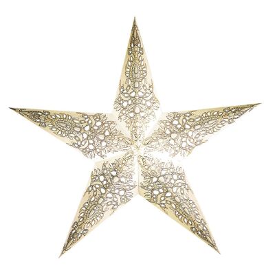 Paper star Pax White to hang up and illuminate