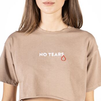 T-shirt court sable No Tears 3