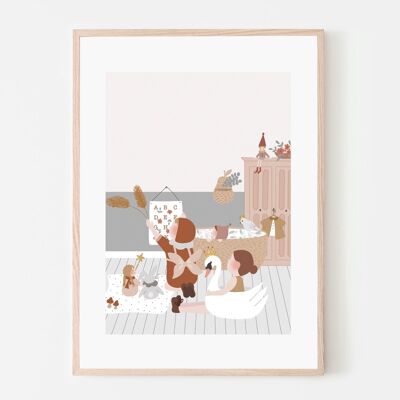 A4 poster - Children's room