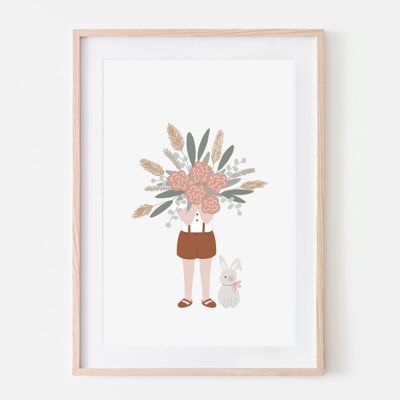 A4 poster - The big bouquet