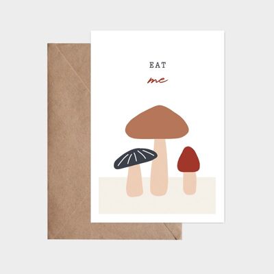 Carte postale - Eat me