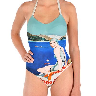 Maillot de bain une pièce Lenno BI (ki) NI® - Femme Lido