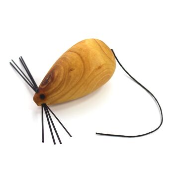 Jeu de souris pour chats, souris en bois 3