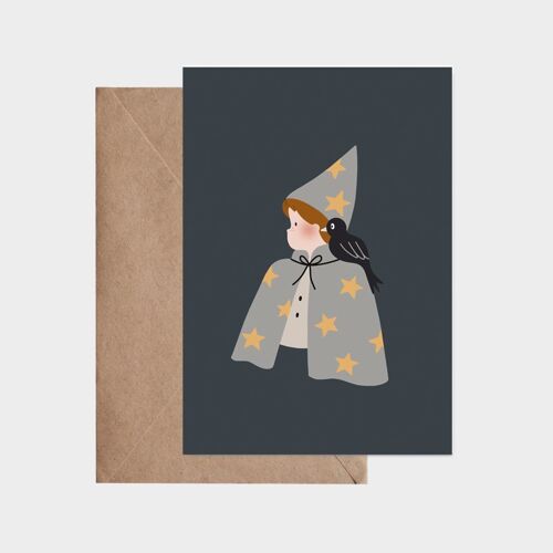 Carte postale - Le petit magicien