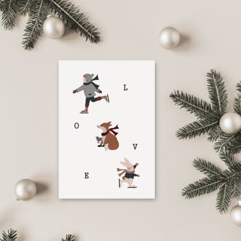 Carte postale- Love Noël 2