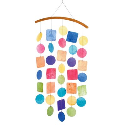 Window decoration shell wind chimes rainbow