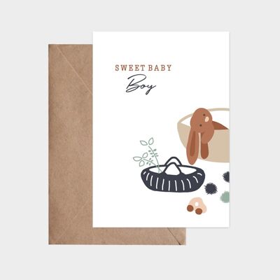Carte postale - Sweet baby boy