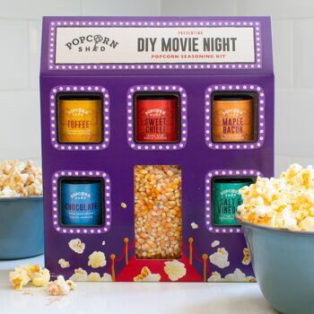 Kit d'assaisonnement pour pop-corn DIY Movie Night 6