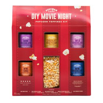 Kit de garnitures de maïs soufflé DIY Movie Night 2