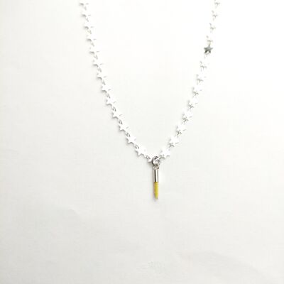 AELIS star silver necklace