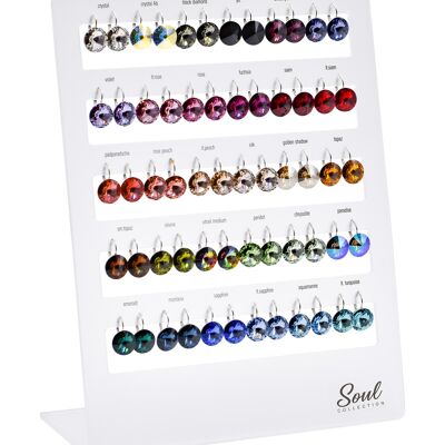 Display "Rivoli" HK14TB (30 pairs) with Premium Crystal from Soul Collection